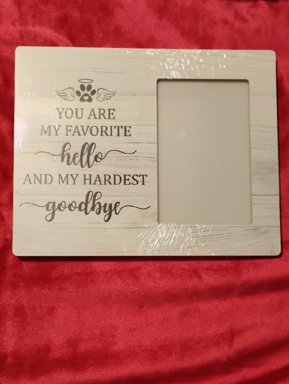 Dog Memorial Photo Frame